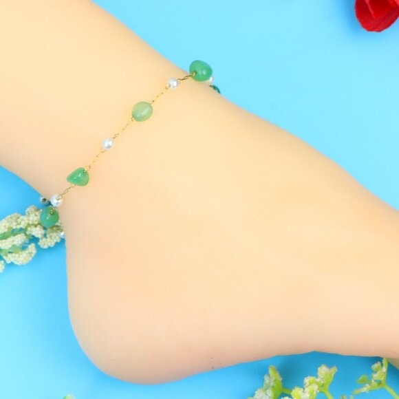Elegant Handmade Anklet – Perfect for Women & Girls | Ideal Gift Option, DYC1598 - Picture 3 of 8